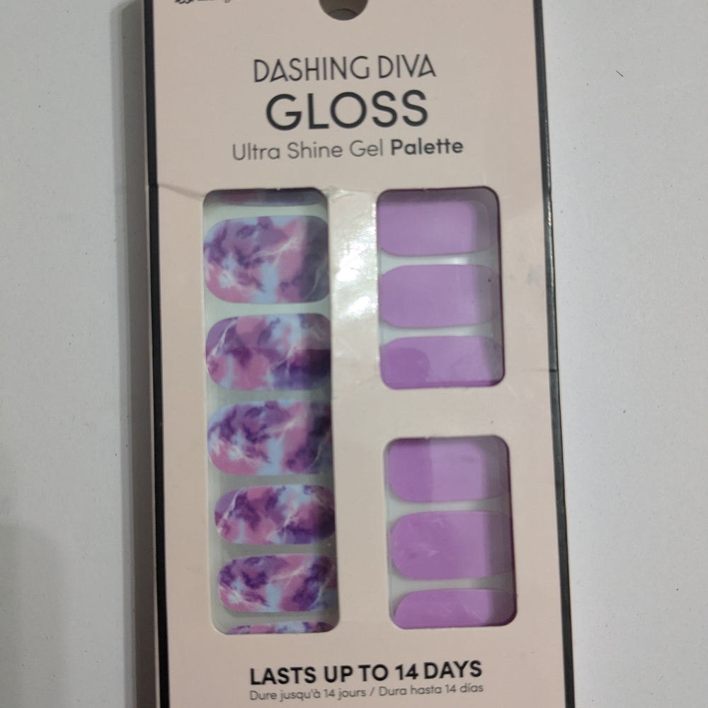 Dashing Diva Gloss Ultra Shine Gel Palette - Purple